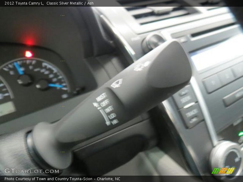 Classic Silver Metallic / Ash 2012 Toyota Camry L