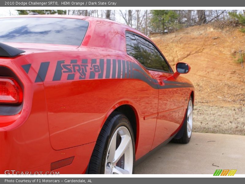 HEMI Orange / Dark Slate Gray 2010 Dodge Challenger SRT8