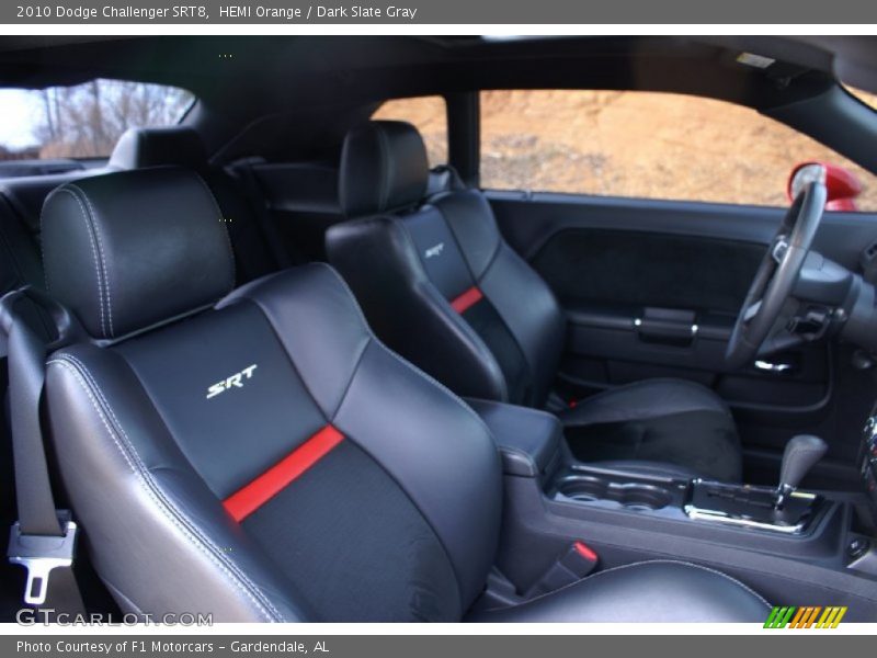 HEMI Orange / Dark Slate Gray 2010 Dodge Challenger SRT8