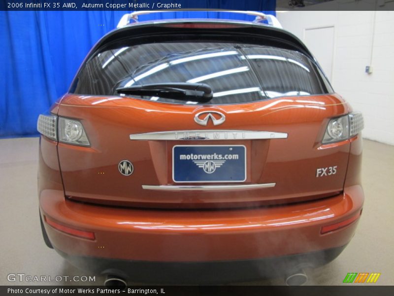 Autumn Copper Metallic / Graphite 2006 Infiniti FX 35 AWD
