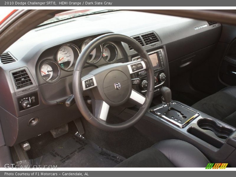 Dark Slate Gray Interior - 2010 Challenger SRT8 