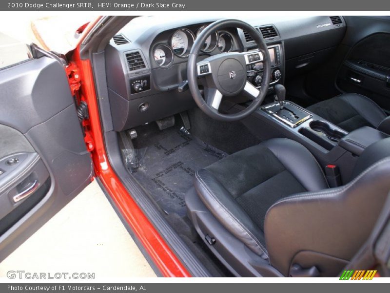 HEMI Orange / Dark Slate Gray 2010 Dodge Challenger SRT8