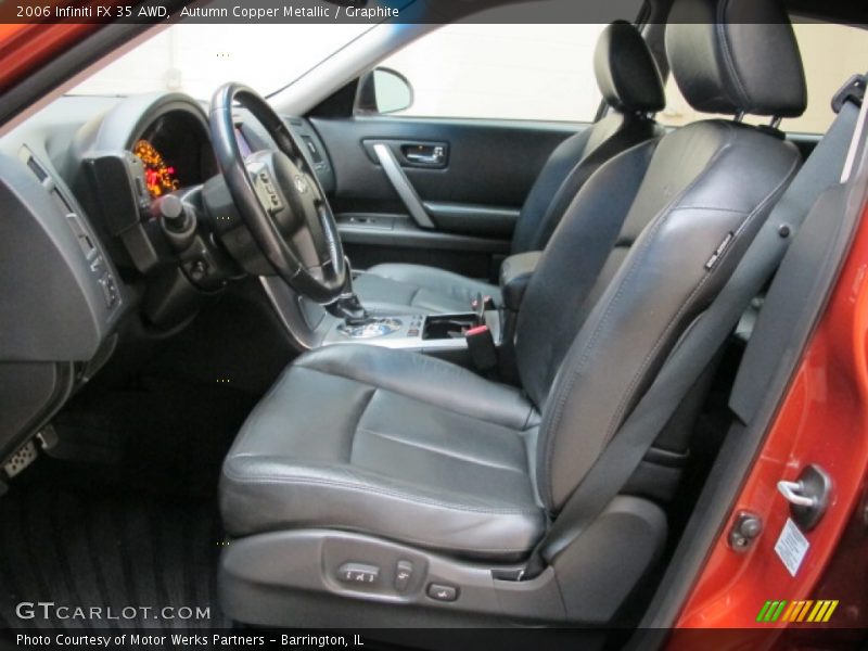 Front Seat of 2006 FX 35 AWD