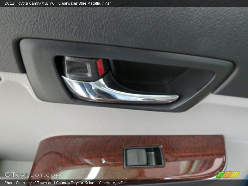 Clearwater Blue Metallic / Ash 2012 Toyota Camry XLE V6