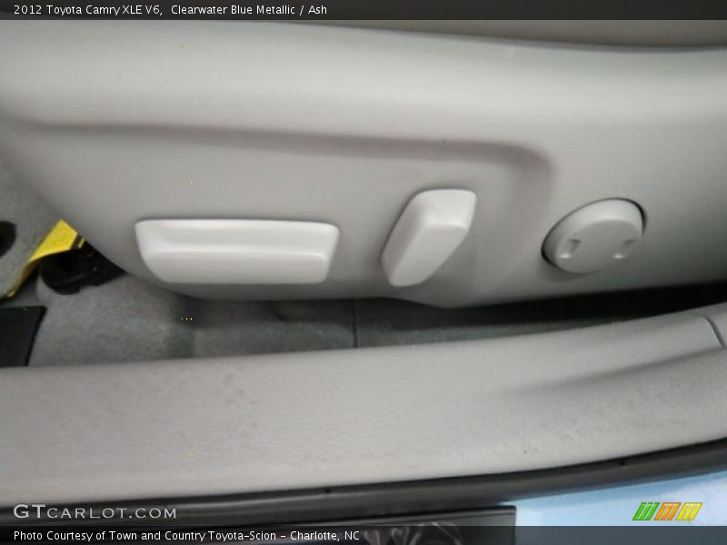 Clearwater Blue Metallic / Ash 2012 Toyota Camry XLE V6