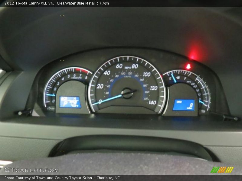  2012 Camry XLE V6 XLE V6 Gauges