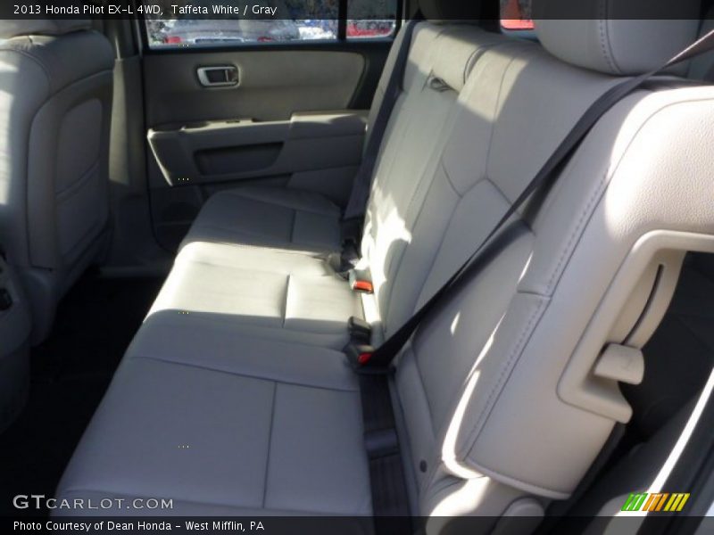 Taffeta White / Gray 2013 Honda Pilot EX-L 4WD