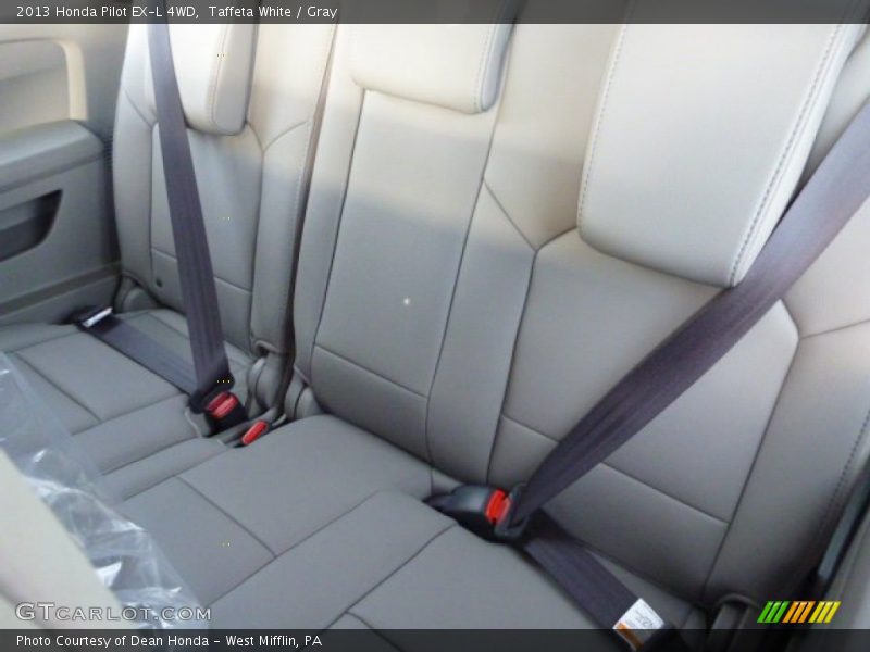 Taffeta White / Gray 2013 Honda Pilot EX-L 4WD