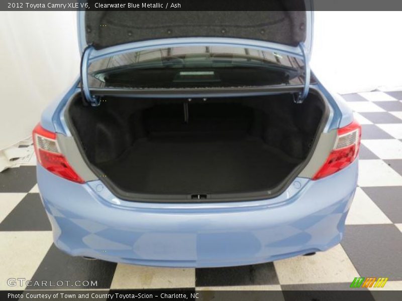 Clearwater Blue Metallic / Ash 2012 Toyota Camry XLE V6