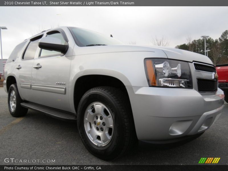 Sheer Silver Metallic / Light Titanium/Dark Titanium 2010 Chevrolet Tahoe LT