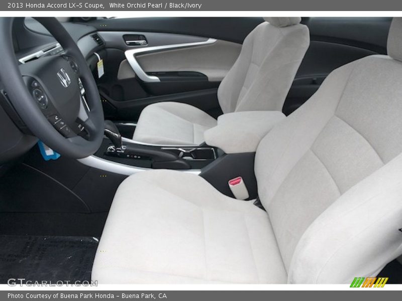  2013 Accord LX-S Coupe Black/Ivory Interior