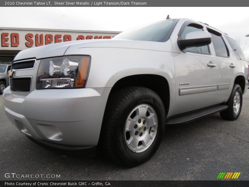 Sheer Silver Metallic / Light Titanium/Dark Titanium 2010 Chevrolet Tahoe LT