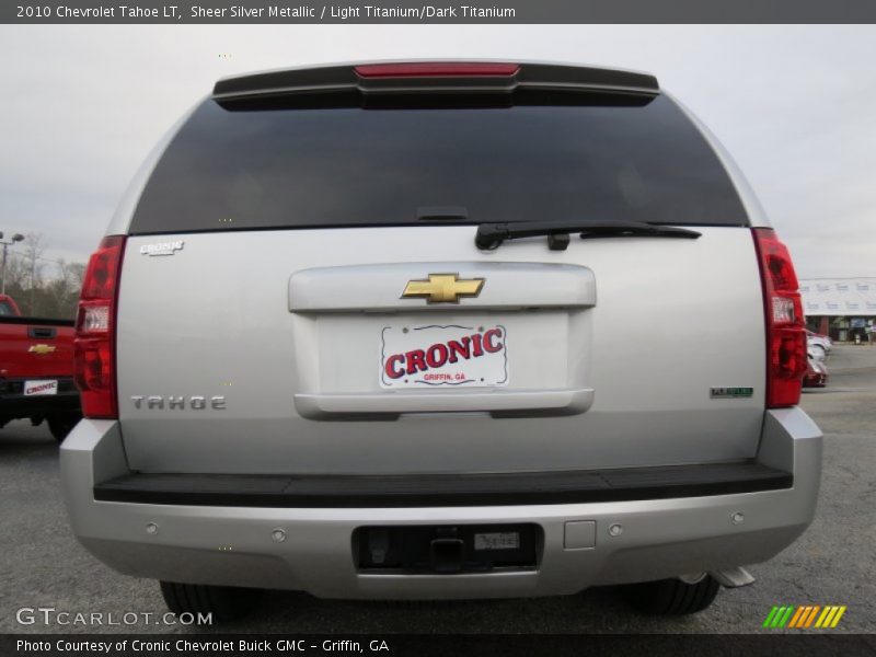 Sheer Silver Metallic / Light Titanium/Dark Titanium 2010 Chevrolet Tahoe LT