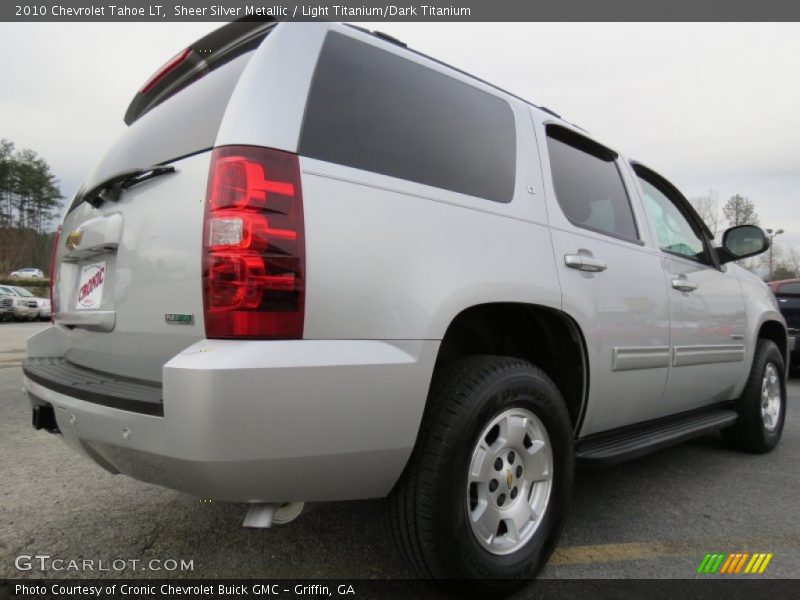 Sheer Silver Metallic / Light Titanium/Dark Titanium 2010 Chevrolet Tahoe LT