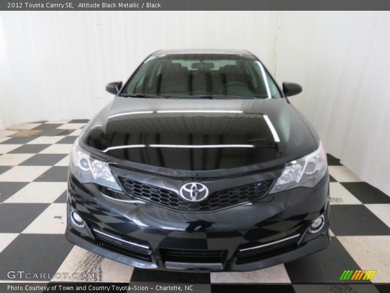 Attitude Black Metallic / Black 2012 Toyota Camry SE