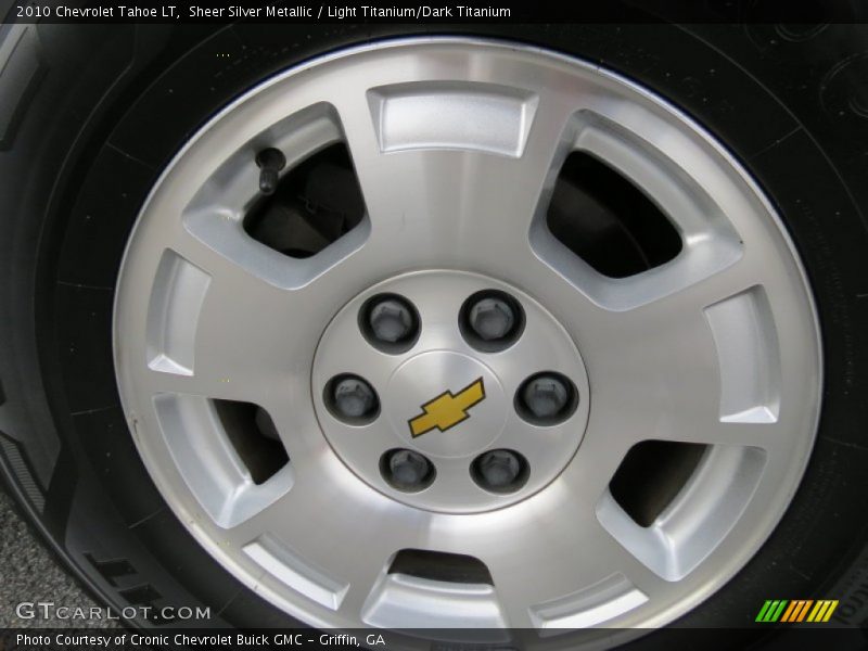 Sheer Silver Metallic / Light Titanium/Dark Titanium 2010 Chevrolet Tahoe LT