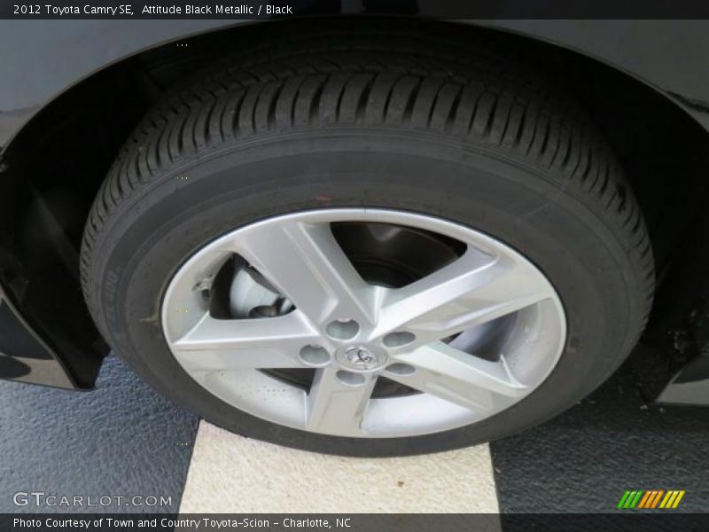 Attitude Black Metallic / Black 2012 Toyota Camry SE