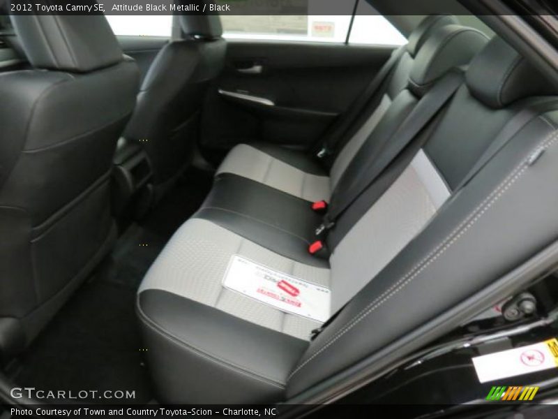 Attitude Black Metallic / Black 2012 Toyota Camry SE