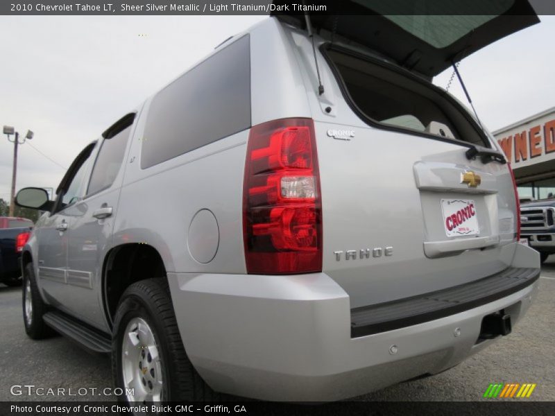 Sheer Silver Metallic / Light Titanium/Dark Titanium 2010 Chevrolet Tahoe LT