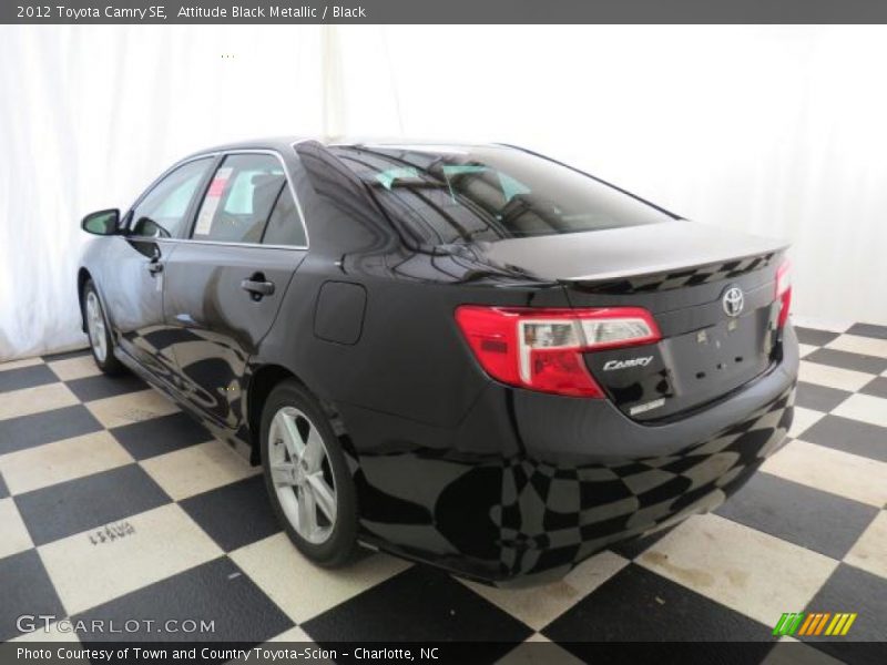 Attitude Black Metallic / Black 2012 Toyota Camry SE