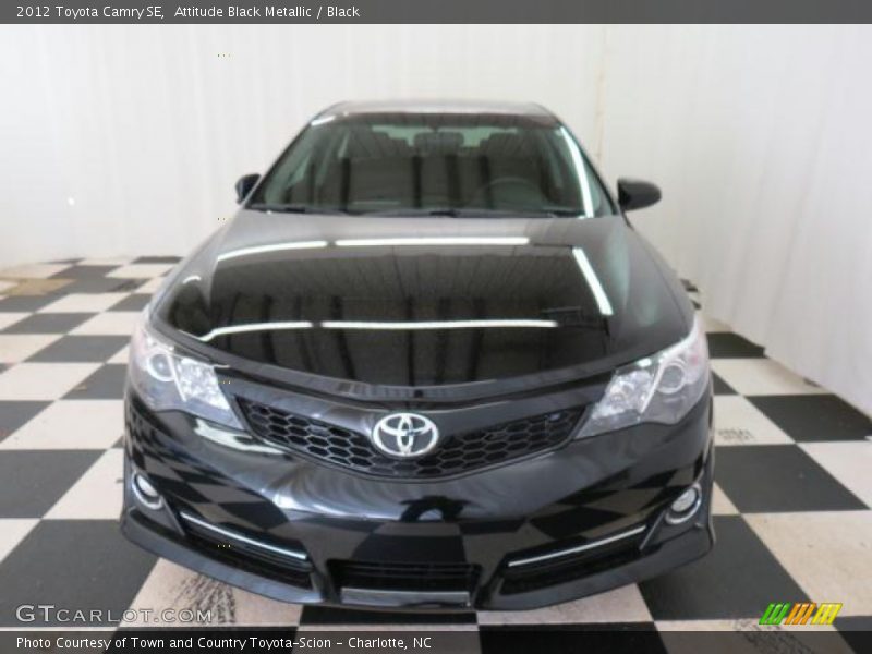 Attitude Black Metallic / Black 2012 Toyota Camry SE
