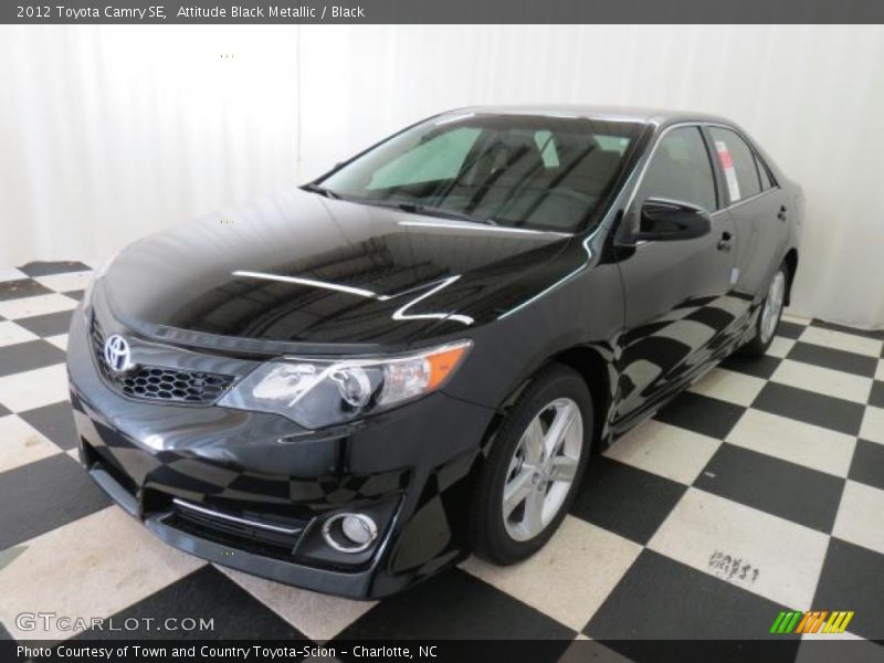 Attitude Black Metallic / Black 2012 Toyota Camry SE