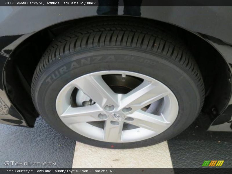 Attitude Black Metallic / Black 2012 Toyota Camry SE