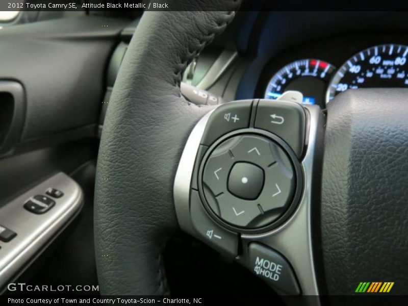 Attitude Black Metallic / Black 2012 Toyota Camry SE