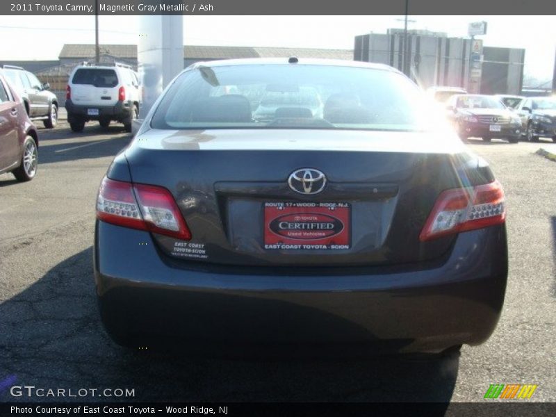 Magnetic Gray Metallic / Ash 2011 Toyota Camry