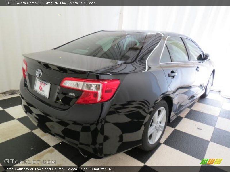 Attitude Black Metallic / Black 2012 Toyota Camry SE