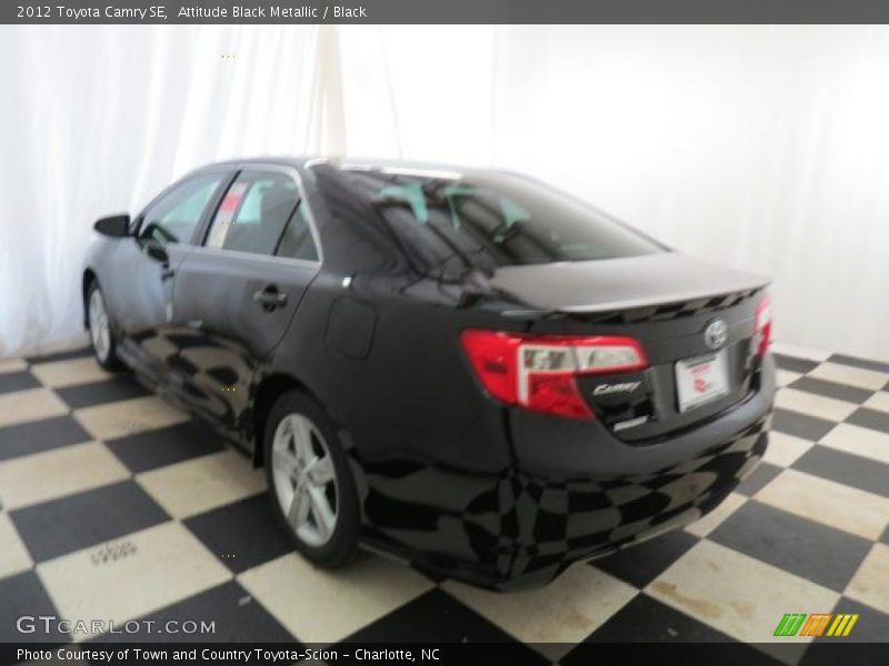 Attitude Black Metallic / Black 2012 Toyota Camry SE