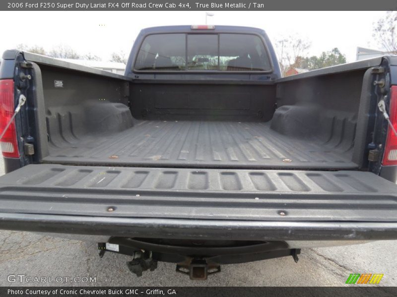 True Blue Metallic / Tan 2006 Ford F250 Super Duty Lariat FX4 Off Road Crew Cab 4x4