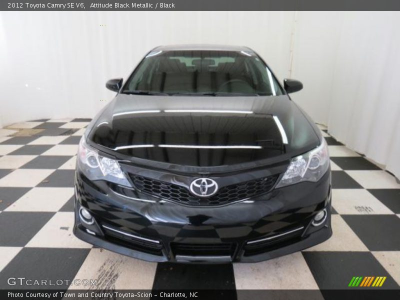 Attitude Black Metallic / Black 2012 Toyota Camry SE V6
