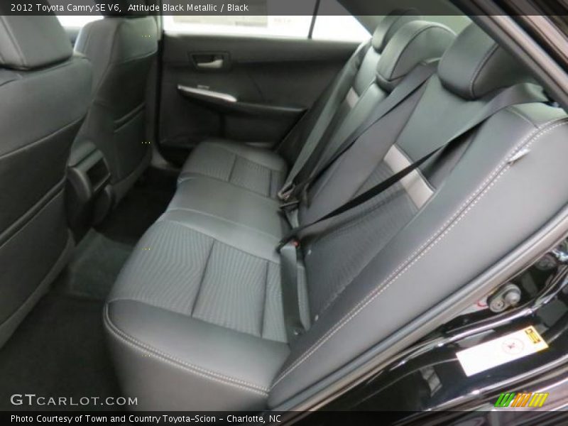 Attitude Black Metallic / Black 2012 Toyota Camry SE V6