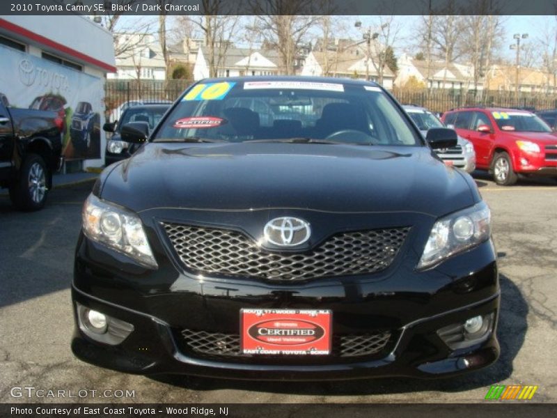Black / Dark Charcoal 2010 Toyota Camry SE