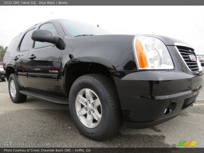 Onyx Black / Ebony 2013 GMC Yukon SLE