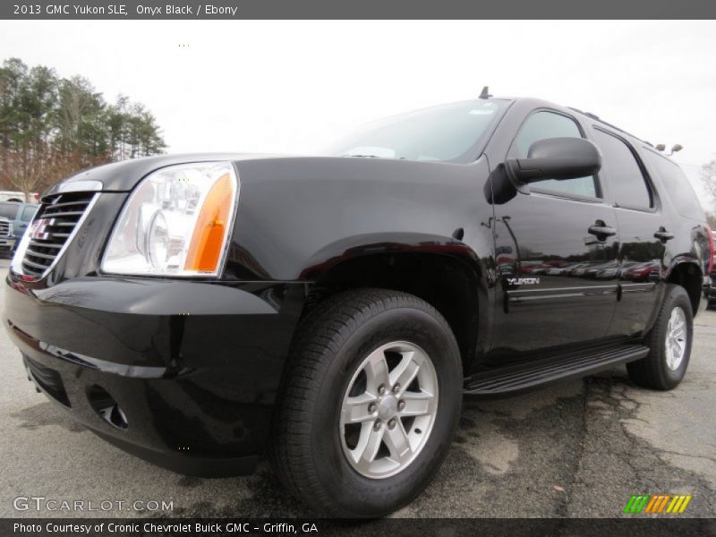 Onyx Black / Ebony 2013 GMC Yukon SLE