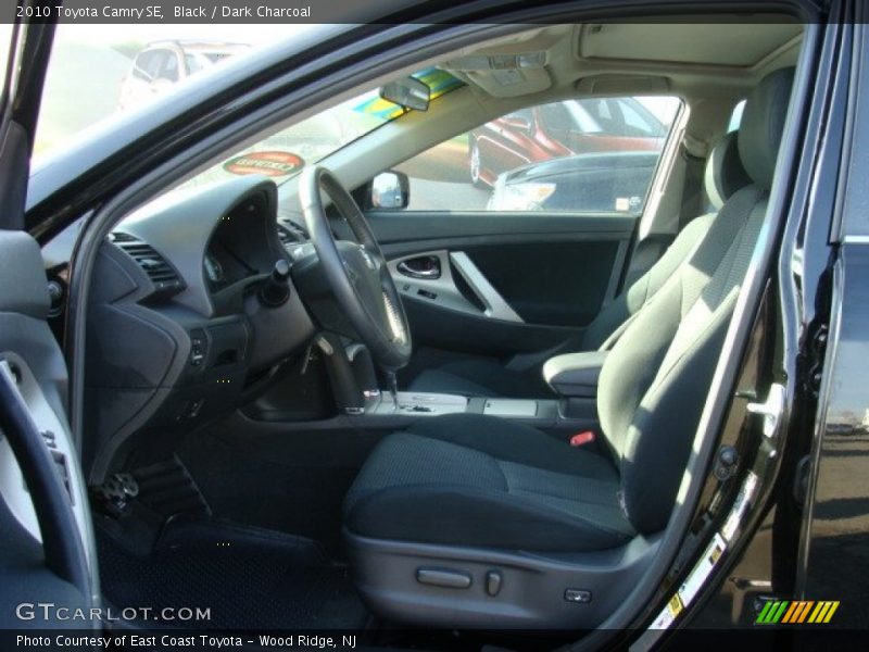 Black / Dark Charcoal 2010 Toyota Camry SE