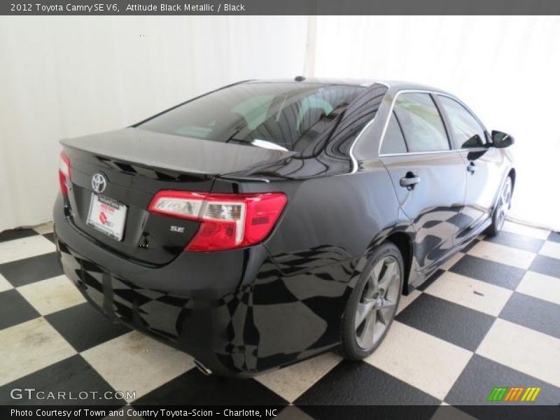 Attitude Black Metallic / Black 2012 Toyota Camry SE V6