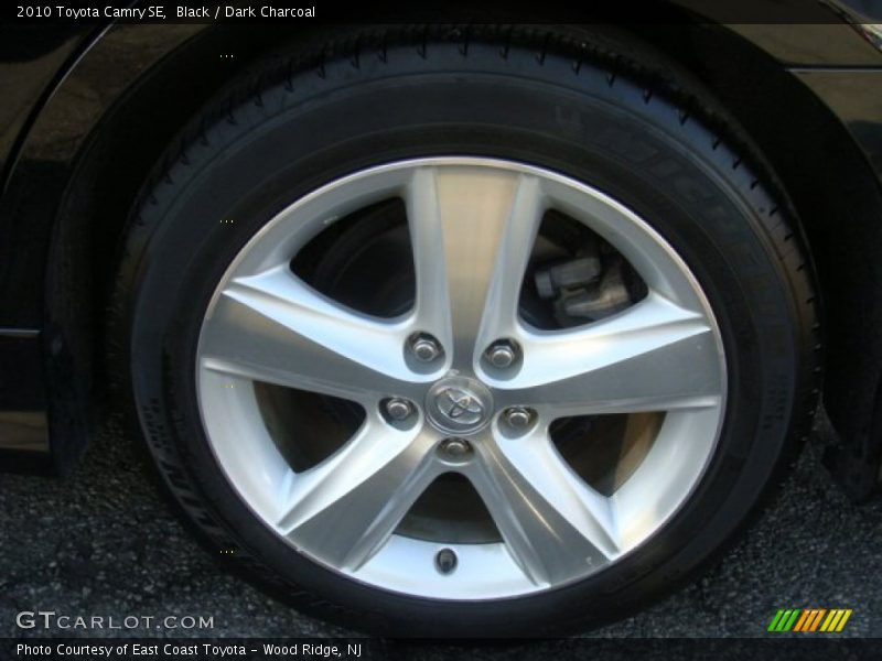 Black / Dark Charcoal 2010 Toyota Camry SE