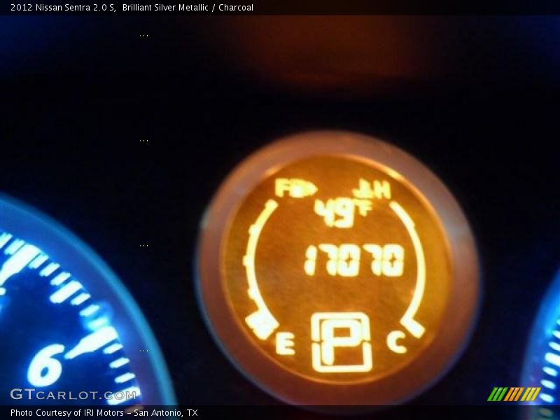 Brilliant Silver Metallic / Charcoal 2012 Nissan Sentra 2.0 S