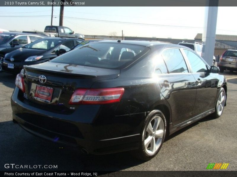 Black / Dark Charcoal 2010 Toyota Camry SE