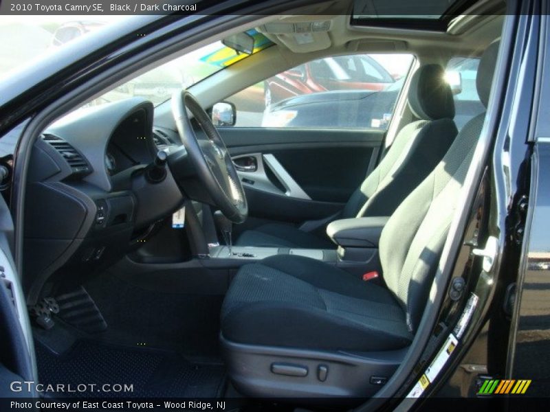 Black / Dark Charcoal 2010 Toyota Camry SE