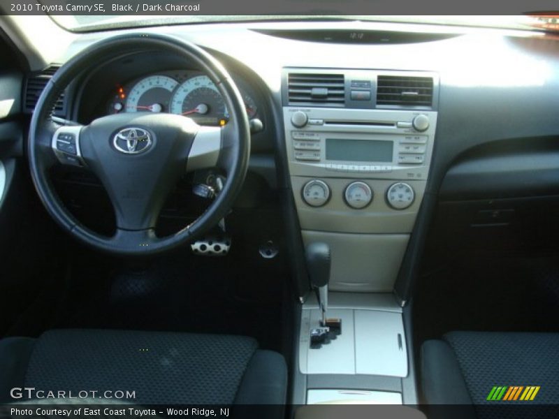 Black / Dark Charcoal 2010 Toyota Camry SE