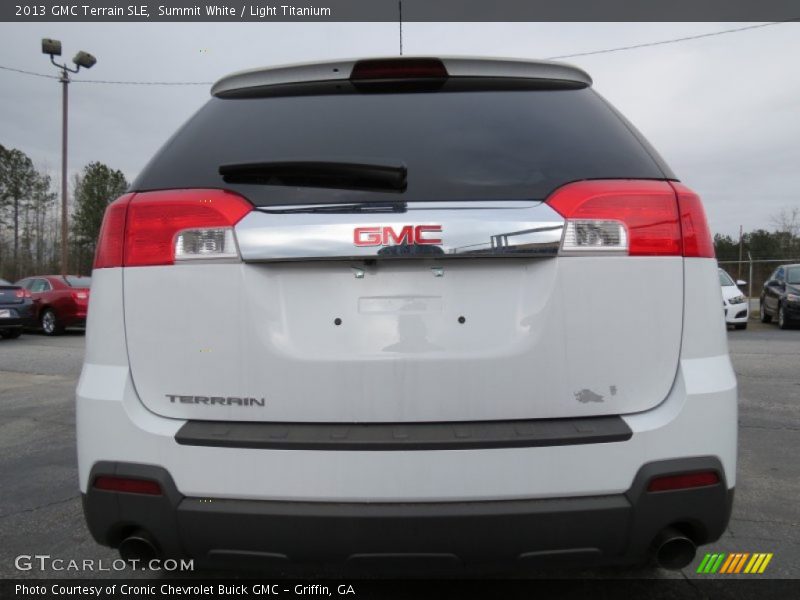Summit White / Light Titanium 2013 GMC Terrain SLE