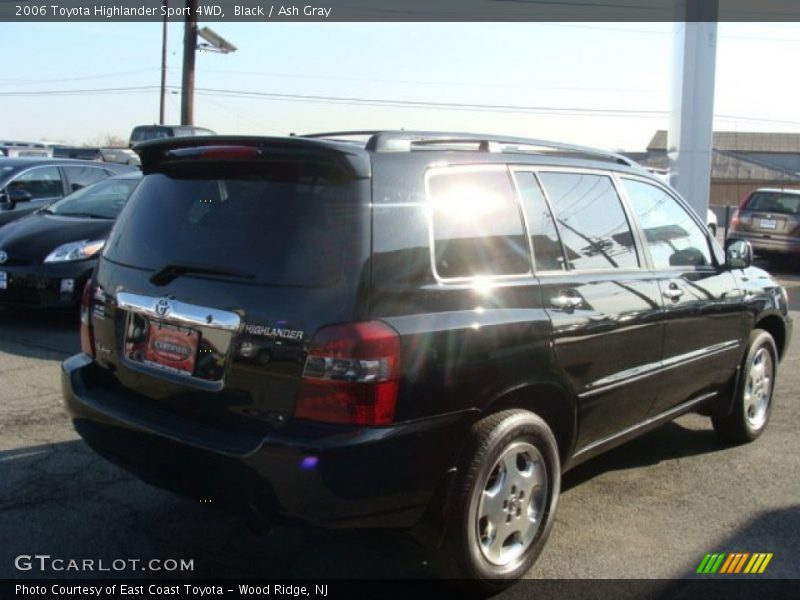 Black / Ash Gray 2006 Toyota Highlander Sport 4WD