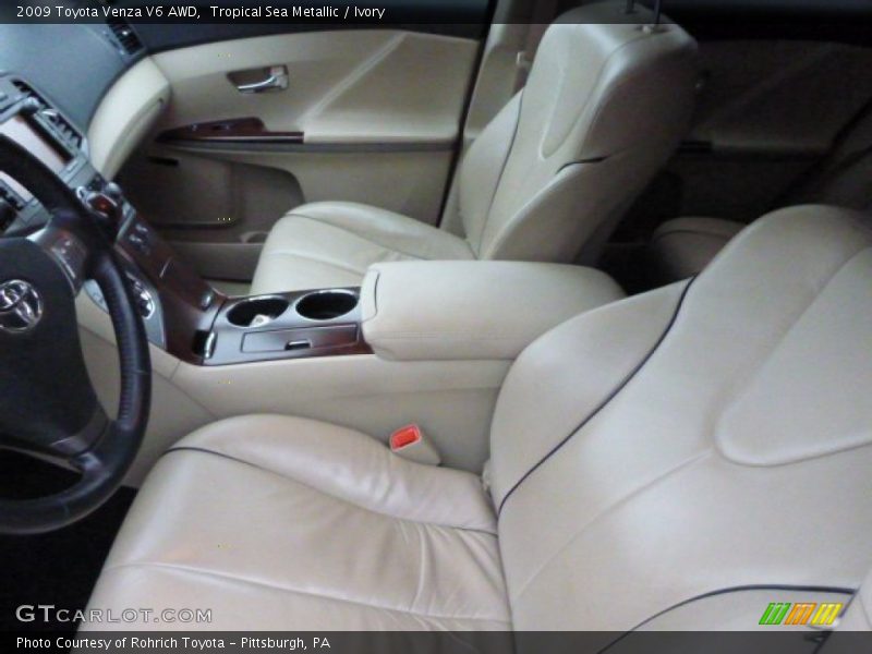 Tropical Sea Metallic / Ivory 2009 Toyota Venza V6 AWD