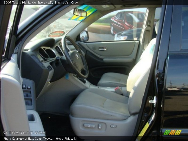 Black / Ash Gray 2006 Toyota Highlander Sport 4WD