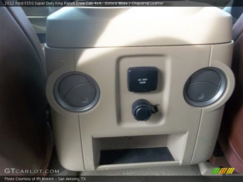 Oxford White / Chaparral Leather 2012 Ford F350 Super Duty King Ranch Crew Cab 4x4