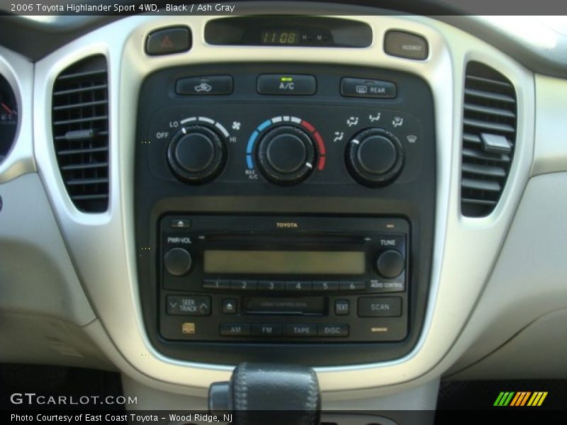 Black / Ash Gray 2006 Toyota Highlander Sport 4WD